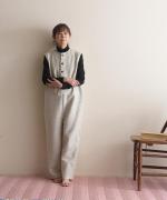 【ラストワン！】Prairie woolen　ボタンオールインワン