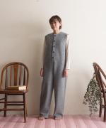 【ラストワン！】Prairie woolen　ボタンオールインワン