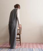 【ラストワン！】Prairie woolen　ボタンオールインワン