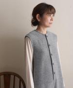 【ラストワン！】Prairie woolen　ボタンオールインワン