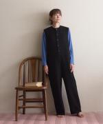 【ラストワン！】Prairie woolen　ボタンオールインワン
