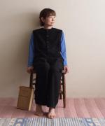 【ラストワン！】Prairie woolen　ボタンオールインワン