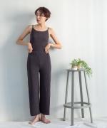 twist cotton rib strech　パッド付キャミソール