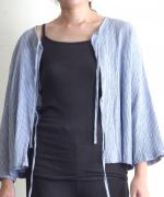 twist cotton rib strech　パッド付キャミソール