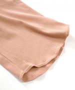 twist cotton rib strech　パッド付キャミソール