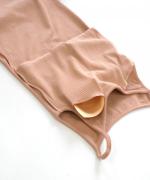 twist cotton rib strech　パッド付キャミソール