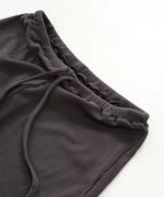 twist cotton rib strech　イージーショートパンツ