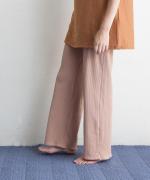 twist cotton rib strech　イージーパンツ
