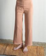 twist cotton rib strech　イージーパンツ