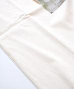 【ラストワン！】organic cotton print プリントTシャツ(ペイント)