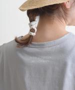 【ラストワン！】organic cotton print バックプリントタンクトップ
