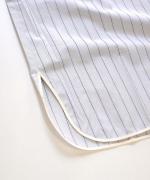 organic cotton sripe パイピングフレンチプルオーバー