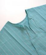 organic cotton sripe 2WAYワンピース