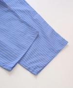 【ラストワン！】organic cotton sripe タックイージーパンツ