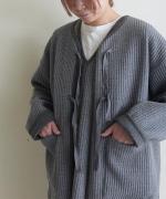 sleepy quilting　ノーカラーブルゾン