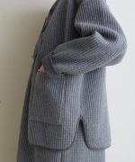 sleepy quilting　ノーカラーブルゾン