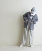 sleepy quilting　ノーカラーブルゾン
