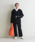 sleepy quilting　ノーカラーブルゾン