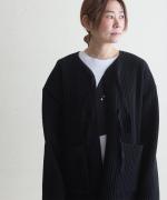 sleepy quilting　ノーカラーブルゾン