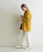 brushed easy corduroy　セーラーカラープルオーバー