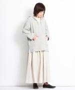 brushed easy corduroy　セーラーカラープルオーバー