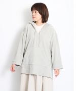 brushed easy corduroy　セーラーカラープルオーバー