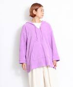 brushed easy corduroy　セーラーカラープルオーバー