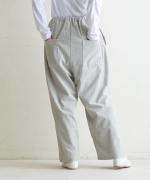 brushed easy corduroy　タックイージーパンツ