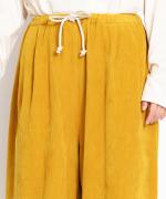 brushed easy corduroy　タックイージーパンツ