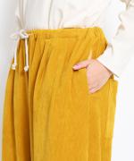 brushed easy corduroy　タックイージーパンツ