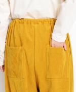 brushed easy corduroy　タックイージーパンツ