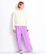 brushed easy corduroy　タックイージーパンツ