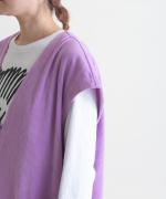 brushed easy corduroy　ワイドオールインワン