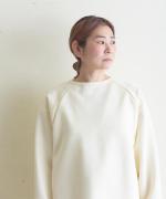 clean&soft knit　切替プルオーバー