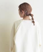 clean&soft knit　切替プルオーバー