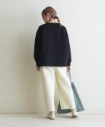 clean&soft knit　切替プルオーバー