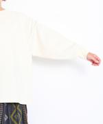 clean&soft knit　切替プルオーバー