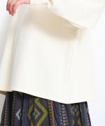 clean&soft knit　切替プルオーバー