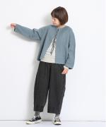 washable wool cotton　2WAYカーディガン