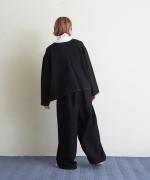 washable wool cotton　2WAYカーディガン