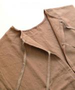 washable wool cotton　2WAYカーディガン