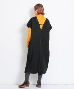 washable wool cotton　ワンピース