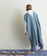 washable wool cotton　ワンピース