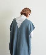 washable wool cotton　ワンピース