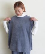 brushed easy corduroy　ベストプルオーバー