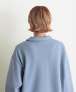 eggnog boucle　スキッパーワンピース
