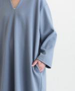 eggnog boucle　スキッパーワンピース