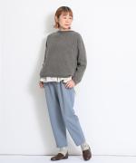 eggnog boucle　テーパードパンツ