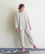 eggnog boucle　テーパードパンツ