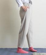 eggnog boucle　テーパードパンツ